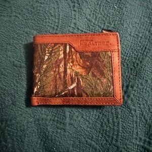 Realtree Brown and Green Camouflage Card Holder